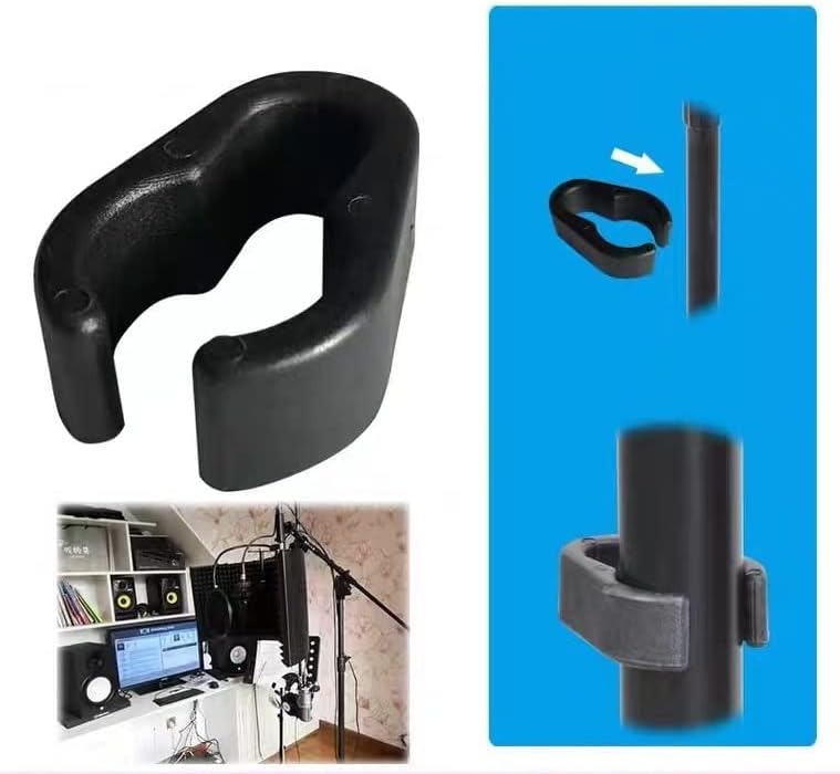 Mateda Mic Cable Clips - 30Pcs Universal Mic Boompole Clips - Image 5